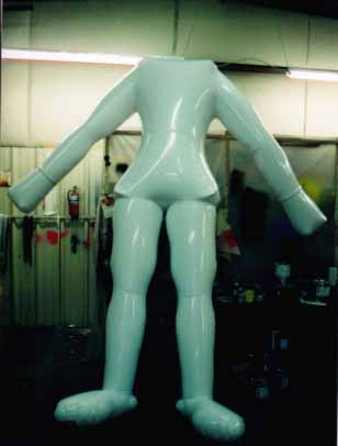 Sealed air inflatable - Headless Horseman.